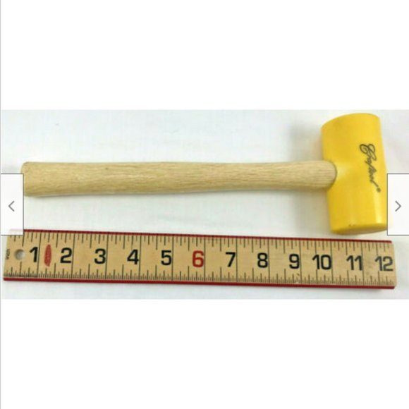 Poly-Head Mallet Hammer Medium Tandy Leather Carving Craft Tool Item 3301-03 - Picture 1 of 5